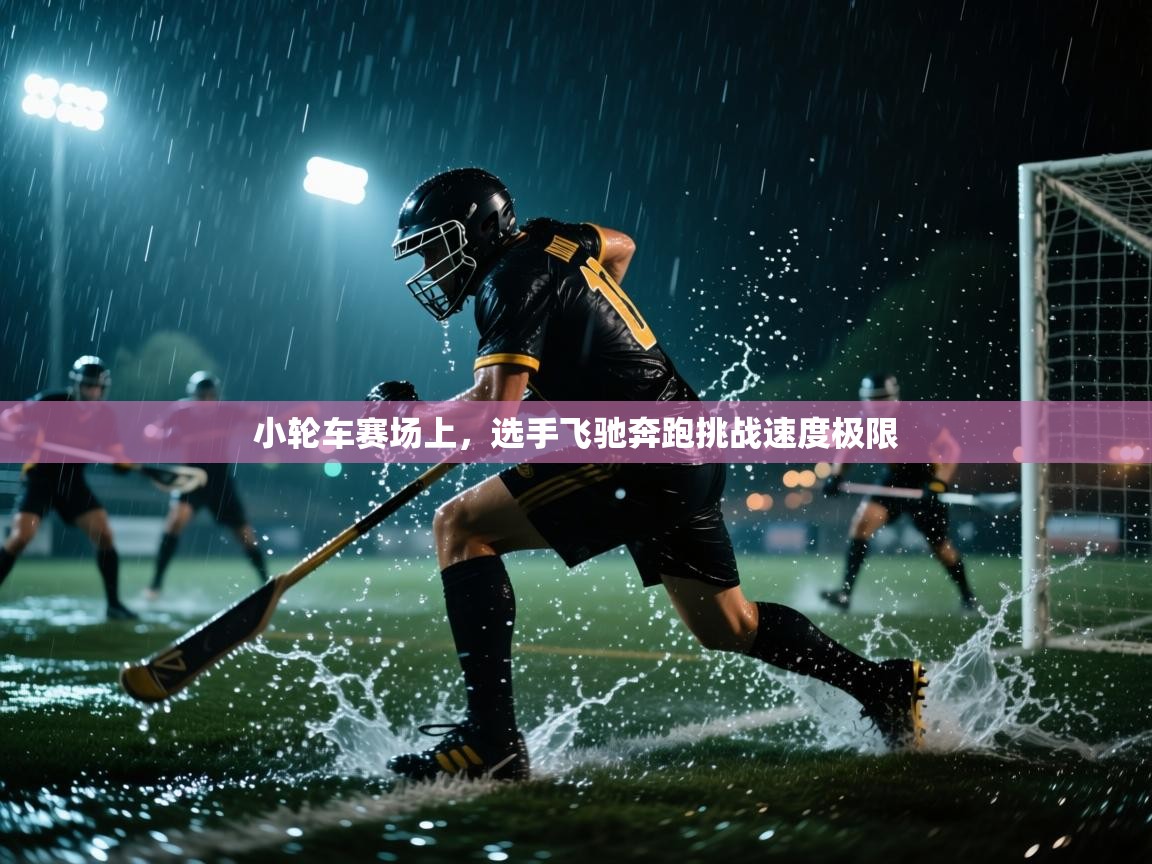 小轮车赛场上，选手飞驰奔跑挑战速度极限